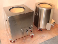 Four tandoor en argile pour cuisine de restaurant indien commercial
