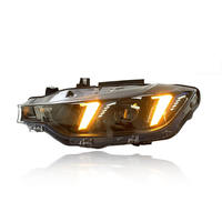 Accessoires de voiture, phare de style œil de serpent pour Série 3 F30/F31/F35 12-18, mise à niveau DRL blanc/jaune, faisceau haut/bas, certifié CE