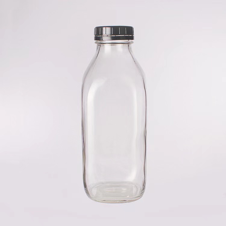 100ml 300ml 500ml 1 liter glass beverage bottles wholesale empty milk juice bottles