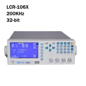 LCR-106X precisão 32 bits processador, visor lcd lcr medidor de esr medidor digital lcr ponte testador china lcr medidor 200khz