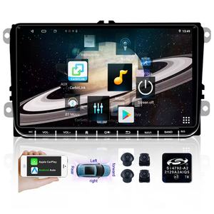 Radio Multimedia de 9 Pulgadas para Coche con 2GB de RAM, 32GB, 4G, Carplay y Android Auto, 2 Din con Reproductor de DVD y GPS para <span class=keywords><strong>Volkswagen</strong></span>, Skoda, Seat, Cámara de 360° - Product Image 1