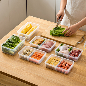 Hiện Đại Nhựa Di Động Hộp Lưu Trữ Với Xử Lý Crisper Bộ Cho Nhà Bếp Sử Dụng Trái Cây <span class=keywords><strong>Container</strong></span> Cho Những Chuyến Đi Dã Ngoại Và Du Lịch - Product Image 5