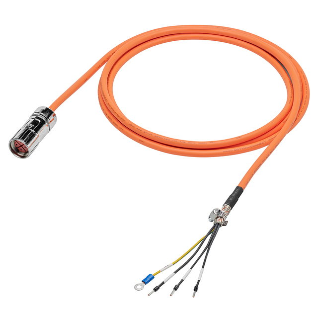 Industrial Automation PLC Power Cable Pre-assembled 6FX3002-5CL02-1AF0