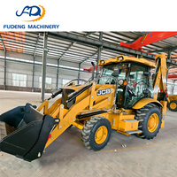 Günstigster Preis Gebrauchter JCB 3CX Baggerlader 4x4x4 1,2m³ Schaufel Erdbewegungsmaschine für Landwirtschaft und Bauwesen