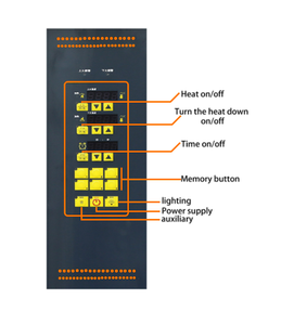 KAINO商用3デッキ6トレイ電気パンオーブンベーカリー用新条件ポータブル用ケーキ用ピザナッツコーンフルーツウォーター - Product Image 3