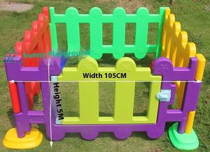 Вращающийся на 360 градусов изоляционный забор, пластиковое ограждение для детского сада и детский игровой забор для школы и торгового центра - Product Image 2