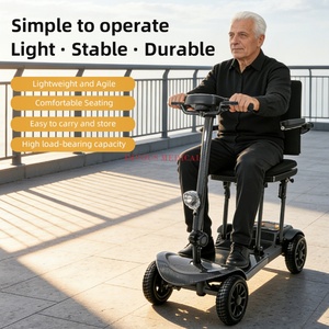 Hot <b>Sale</b> DIVOUS DOS128 <b>Folding</b> Carbon Fiber Electric <b>Mobility</b> <b>Scooter</b> 17kg Lightweight 24V250W Motor 6AH Battery <b>for</b> Adults - Product Image 4
