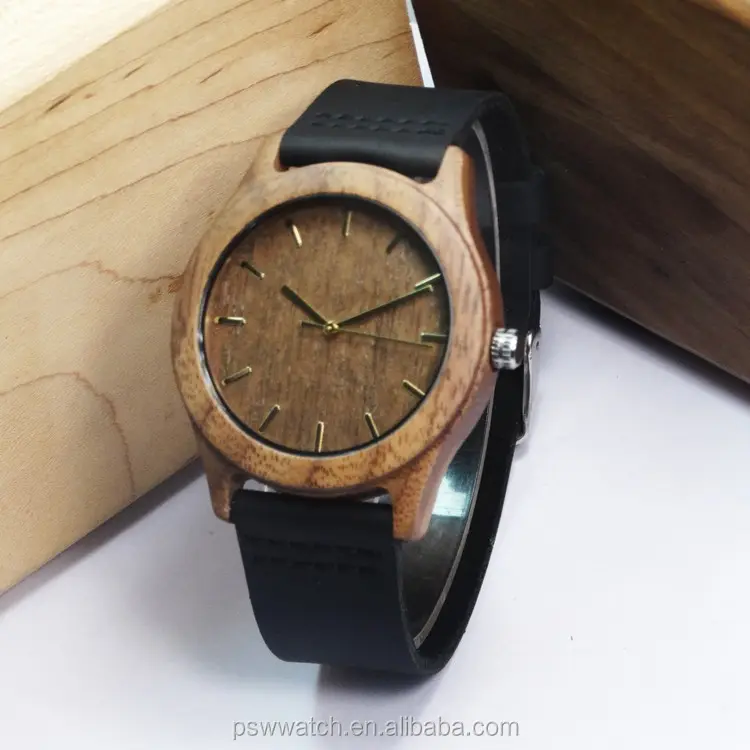 Classic Woman wooden face wood watch original grain wooden watch