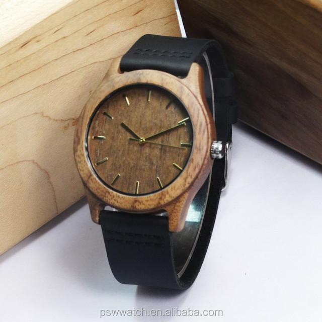 Classic Woman Wooden Face Wood Watch Original Grain Wooden Watch