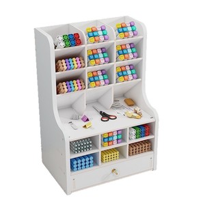 Desktop Pen Holder Storage Rack 28x15x30cm Multi Layer Organizer For Stationery Office Desk <b>Drawer</b> Style - Product Image 4