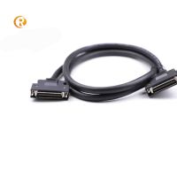 Câble AWM 2464 26 28 AWG D SUB DB 44 broches mâle vers connecteur D-sub, assemblage de câbles personnalisé