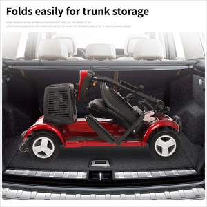 Nouvelle Voiture Électrique Intelligente Pliable pour Adultes et Enfants, <span class=keywords><strong>Scooter</strong></span> à Quatre Roues pour Personnes Âgées - Product Image 2
