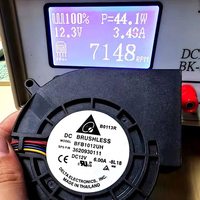 Ventilador Turbo Delta 12V 6A BFB1012UH de Alto Rendimiento y Alto Flujo de Aire, Fabricado en China, Material: Sin Especificar
