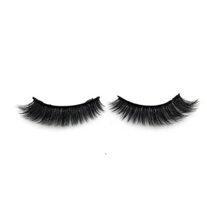 Fashionable and gorgeous wholesale 3D mink fur eyelashes perfect charming eyelashes silk private label - Product Image 3