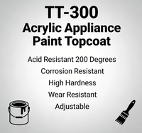 Weishibao TT-300 Couche de finition acrylique pour appareils 200 Haute dureté Résistant aux acides, à l'usure et à la corrosion Haute adhérence pour la construction réglable