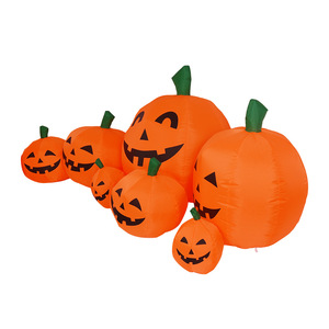 Decoraciones navideñas de Halloween Calabazas de Halloween de gran tamaño Luces decorativas de otoño Cubos de <span class=keywords><strong>calabaza</strong></span> de Halloween inflados - Product Image 3
