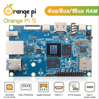 Carte de développement Orange Pi 5 originale, Rockchip RK3588 RK3588S, module 4 Go 8 Go 16 Go, ordinateur monocarte Orange Pi 5