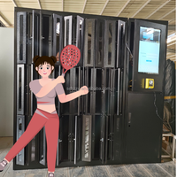 Casier de location intelligent pour clubs, casier de location d'équipements intelligents d'extérieur avec logiciel