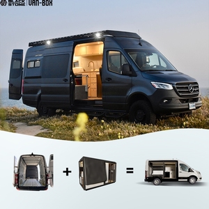 Unidades Cápsula Personalizadas para <span class=keywords><strong>Mercedes</strong></span> Sprinter, Kit de Cabina Doble, Conversión de Furgoneta Camper, Mini Muebles para Camping con Baño - Product Image 1
