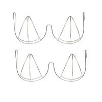 Magnifique Sexy Lady Adulte Métal Soutien-Gorge Cadre En Acier Inoxydable Soutien-Gorge Cadre DIY Accessoires pour Canival samba Outfit Prix Pas Cher