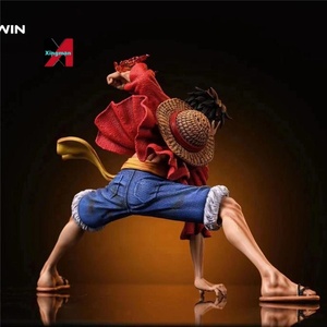 Un pezzo doppio diavolo frutta Luffy GK figura Anime modello statua decorazione stile battaglia - Product Image 3