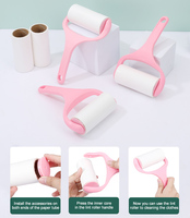 Custom Strong Adhesive Lint Roller Manuelle Handfussel bürsten rolle