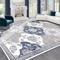 Tapis de sol de luxe moderne pour salon, tapis et carpettes à motifs abstraits, Alfombra et tapis antidérapants rectangulaires