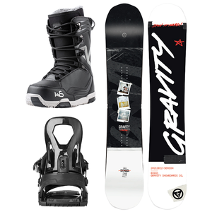 WS Conjunto de Snowboard Plano para Hombre y Mujer, Equipo Deportivo de Invierno Multiusos con Soporte para Botas de Esquí, Tres Piezas GR20220512 Fre - Product Image 1
