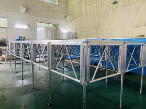 Giai đoạn lắp ráp Hợp kim nhôm với chiều cao có thể điều chỉnh cho nền tảng sân khấu tiệc cưới hiệu suất - Product Image 3