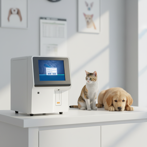Analyseur hématologique avec test sanguin multiparamètres, compteur de cellules sanguines entièrement automatisé pour usage vétérinaire et humain - Product Image 2