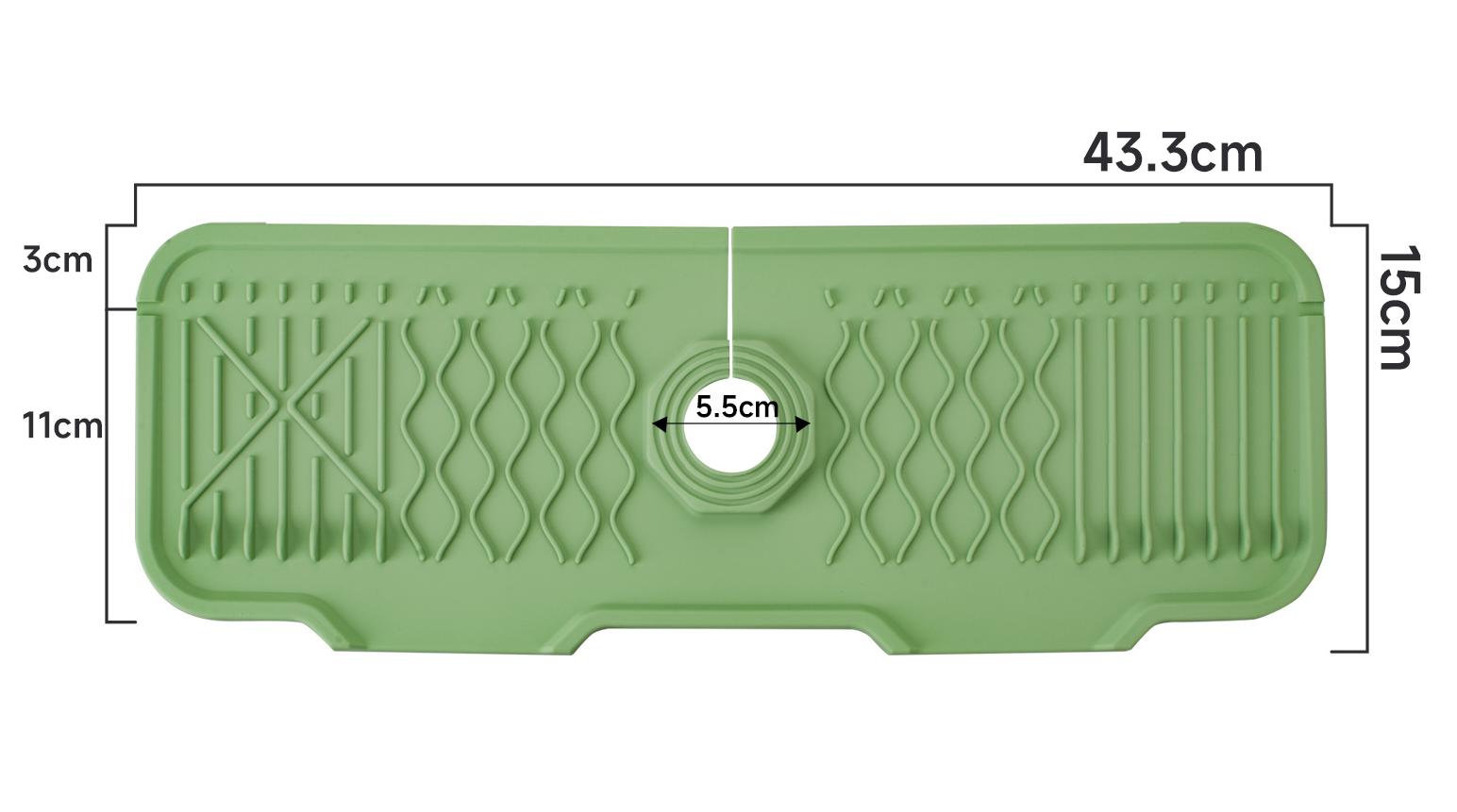 43.3 verde Matcha * 15 cm