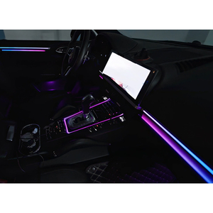Éclairage d'ambiance pour voiture, directement de l'usine, pour Porsche Cayenne 2010-2017, décoration intérieure, bande LED - Product Image 3