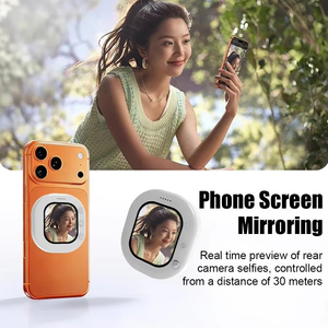T30 Wireless Magnetic Phone Vlog <b>Screen</b> Monitor Selfie Display Live Broadcast <b>Screen</b> Sharing Device Easy One-Handed Compact Grip - Product Image 3