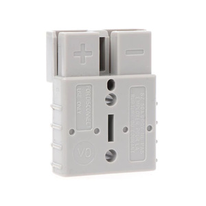 <b>Battery</b> Connector Set 50A 2 Gray Housings 4 <b>Terminals</b> For Electrical Connections - Product Image 5