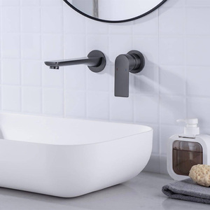 Mới đến ẩn lưu vực vòi nước treo tường giấu lưu vực phòng tắm vòi Mixer - Product Image 3