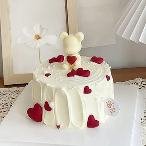 Molde de silicona 3D para Oso De Chocolate, molde de corazón para Chocolate y letras de feliz cumpleaños, moldes para Fondant - Product Image 4