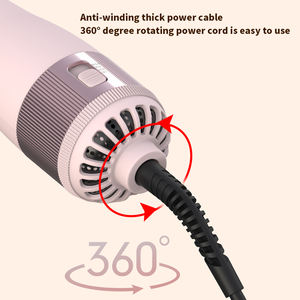 Sèche-cheveux ionique en une étape Ulelay <span class=keywords><strong>Brosse</strong></span> <span class=keywords><strong>soufflante</strong></span> rotative Volumizer Hot Air Curler Straightener Infrared Hotel Use - Product Image 5