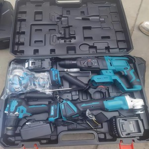 Combination Power Tools 4-Piece Tool Set 20 Volt Electric Drill Saw Power Tools - Product Image 5