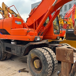 Excavatrice sur roues Doosan DH210W-7, moteur Cummins, pompe de boîte de vitesses hydraulique HAWE, roulement, équipement de construction lourd - Product Image 4