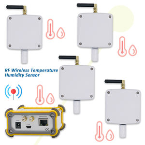 Transmisor de Temperatura y Humedad Inalámbrico Inteligente Lora, Sensor de Temperatura y Humedad Inalámbrico a Prueba de Agua - Product Image 1