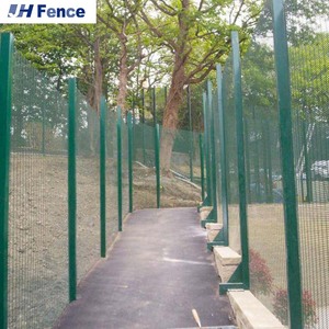 גדר ביטחון מצופה אבקה איכותית / גדר Clear View Clearvu נגד טיפוס 358, בת קיימא - Product Image 4