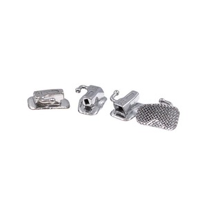 Tube buccal Roth 0.022 U1/L1 non-couvrant, adhésible, lot de 4 pièces, orthodontique, à base de maille, tube simple - Product Image 5