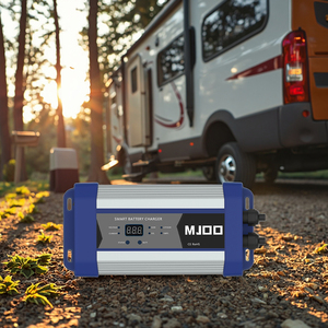 Cargador de batería para caravana, 12V/24V, 50A, carga de 7 etapas para litio/AGM/<span class=keywords><strong>GEL</strong></span> RV/Marine/Camper, uso con CE y RoHS - Product Image 2