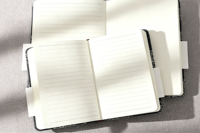 Carnet/Agenda A6 en tissu rigide, 60 feuilles, reliure cousue, personnalisable, cadeau promotionnel pour le bureau et la papeterie professionnelle