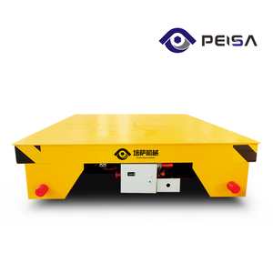 עגלת העברה חשמלית המותקנת על מסילה 5-30 טון לטיפול בפסולת והובלת חומרים, עגלה מונעת על מסילה - Product Image 5