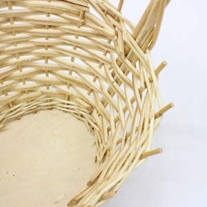 Cestino portaoggetti in cesto di fiori intrecciato con motivo in <span class=keywords><strong>vimini</strong></span> color tronchi di alta qualità - Product Image 3