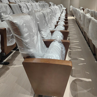 Chaise de théâtre pliable de qualité supérieure pour auditorium, design simple, taille standard, mobilier de salle de spectacle