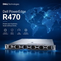 Pour serveur PowerEdge R470 1U, châssis 2,5 pouces à branchement à chaud, contrôleur PERC H365i H965i, rack d'entreprise, Intel Xeon 6, en stock