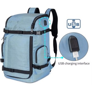 Sac à dos pour chaussures de ski, échantillon gratuit, grande capacité, résistant à l'eau, rembourré, sac de voyage pour chaussures de ski et de snowboard - Product Image 3