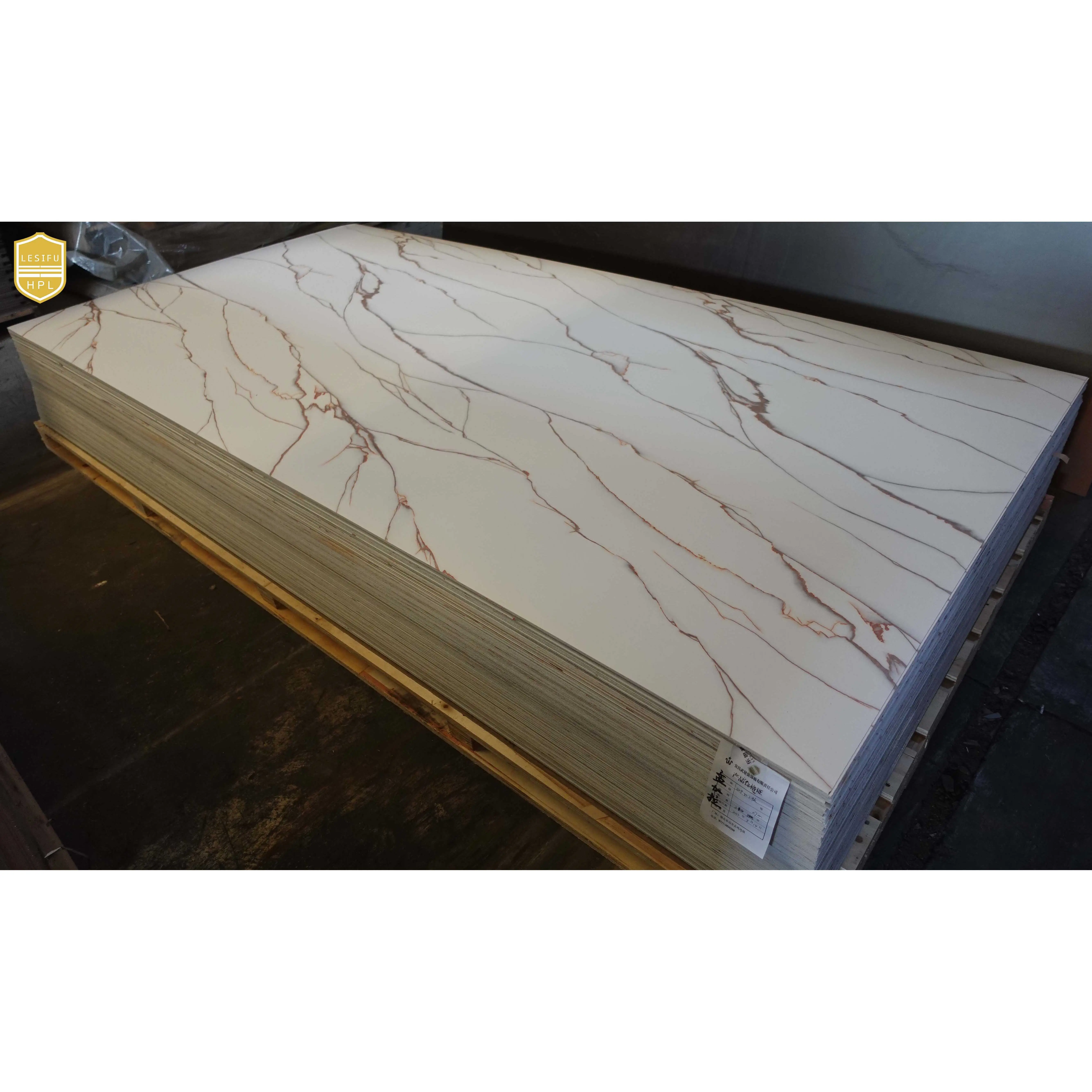 Lesifu Decorative High-Pressure Laminates / HPL formica marble look laminate marble laminate hpl